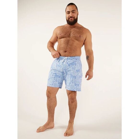 NWOT Chubbies Men’s The Thigh-Napples 5.5” Pineapple Classic SwimTrunk Size XXXL - Picture 3 of 6